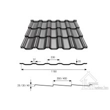 GAMMA 25 cserepeslemez TK matt 0,5 mm