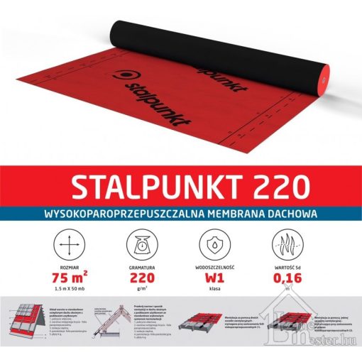 HB páraáteresztő tetőfólia (75 m2/tek.)