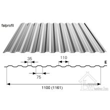 Bp2 T-14 trapézlemez 0,5 mm