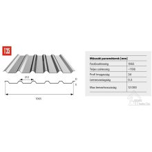 AKCIÓS ALUCINK 0,5 mm trapézlemezek