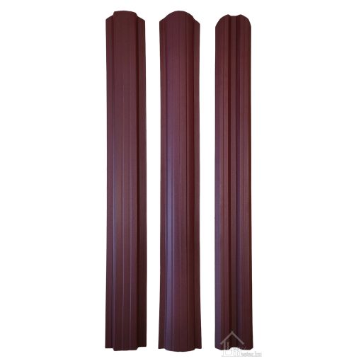 Renova acél kerítéselem, MATT VÖRÖS 