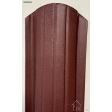 Renova acél kerítéselem, MATT VÖRÖS 