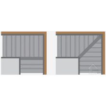 Ereszalja burkolat/ HB T-7 WIND 