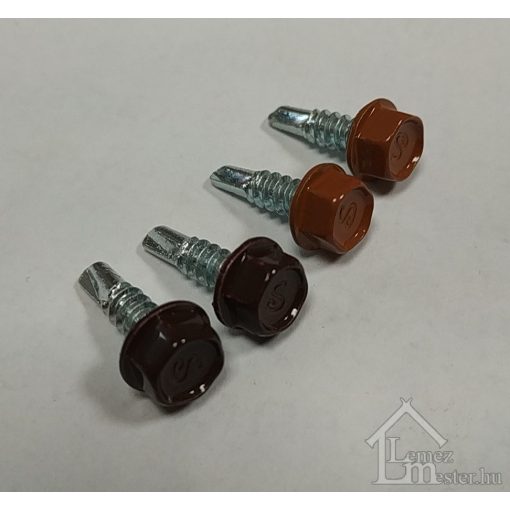 4,8x16 mm színes HLF csavar fém tartószerkezethez