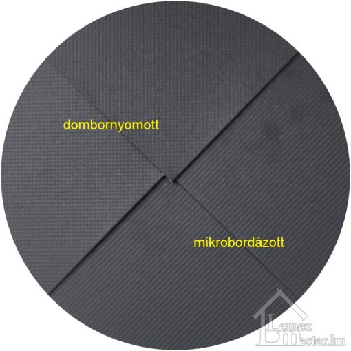 Síklemez, dombornyomott HB 0,47x1250x2000 mm