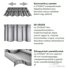 STIGMA 25 cserepeslemez 0,5 mm