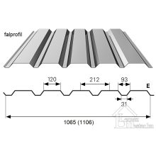 Bp2 T-35 trapézlemez 0,5 mm