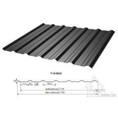 T-18 EKO trapézlemez 0,4 mm (EcoRoof)