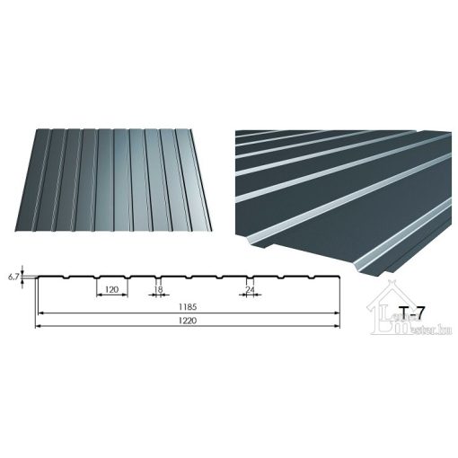 T-7 trapézlemez 0,4 mm (EcoRoof)